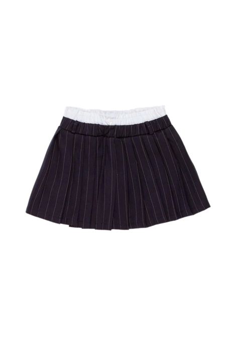 Gonna a pieghe Lù-Lù BY MISS GRANT | LL4064BLU